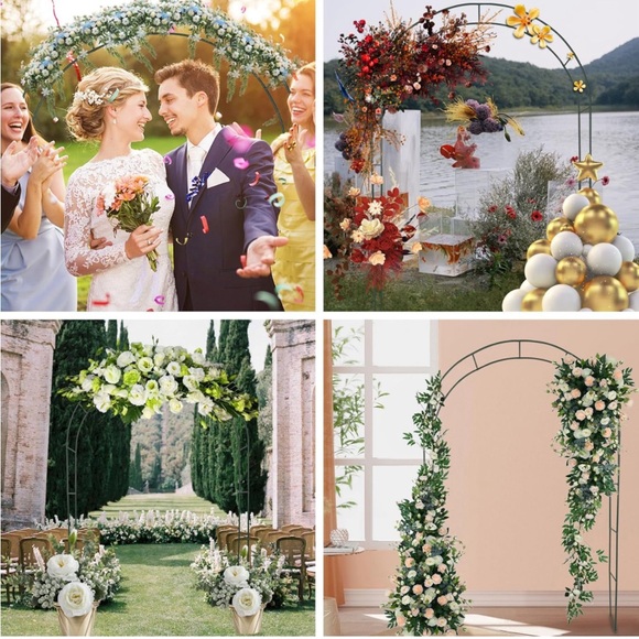 Balloon🎈Arch Kit, Stable Balloon🎈Arch Frame Adorox 7.8ft Backdrop Stand - Picture 9 of 10